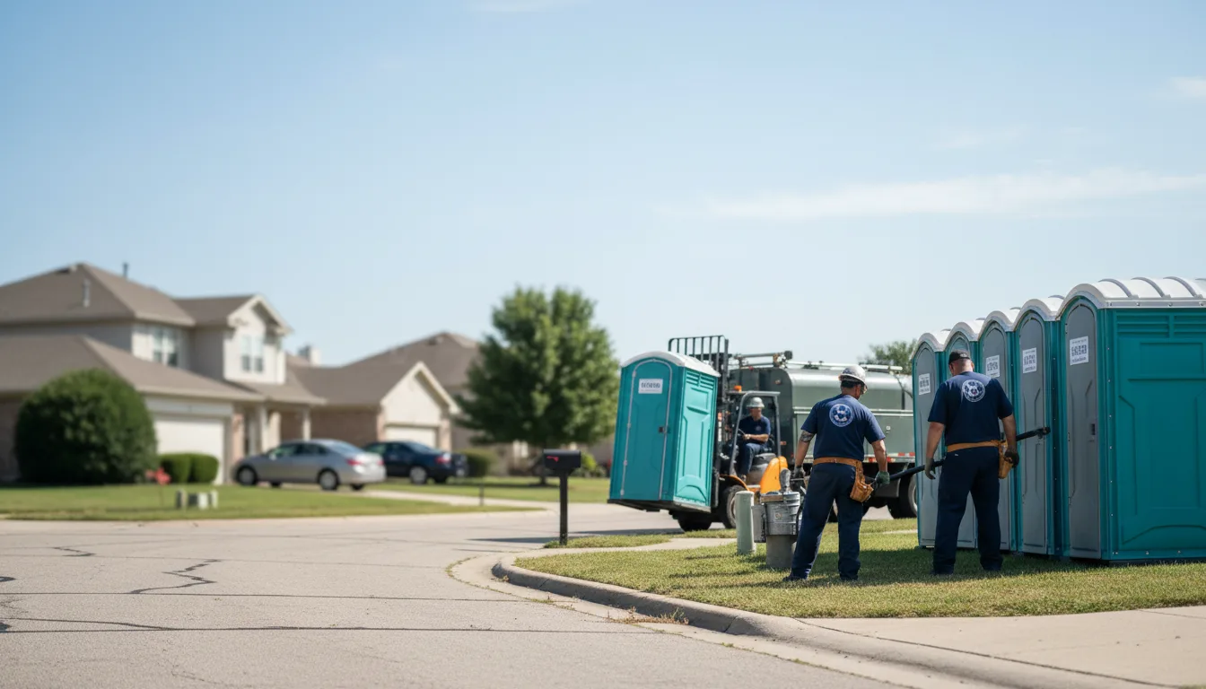 Porta Potty Rental in Pleasant Valley, IA near me